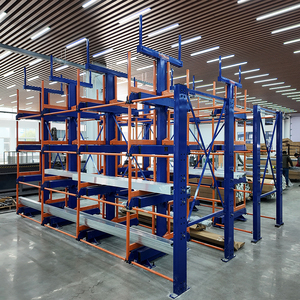 Endüstriyel Boru Rafı Dayanıklı Çelik Konstrüksiyon Yüksek Yoğunluklu Depolama Rafı Metal Malzeme Taşıma İçin - Product Image 3