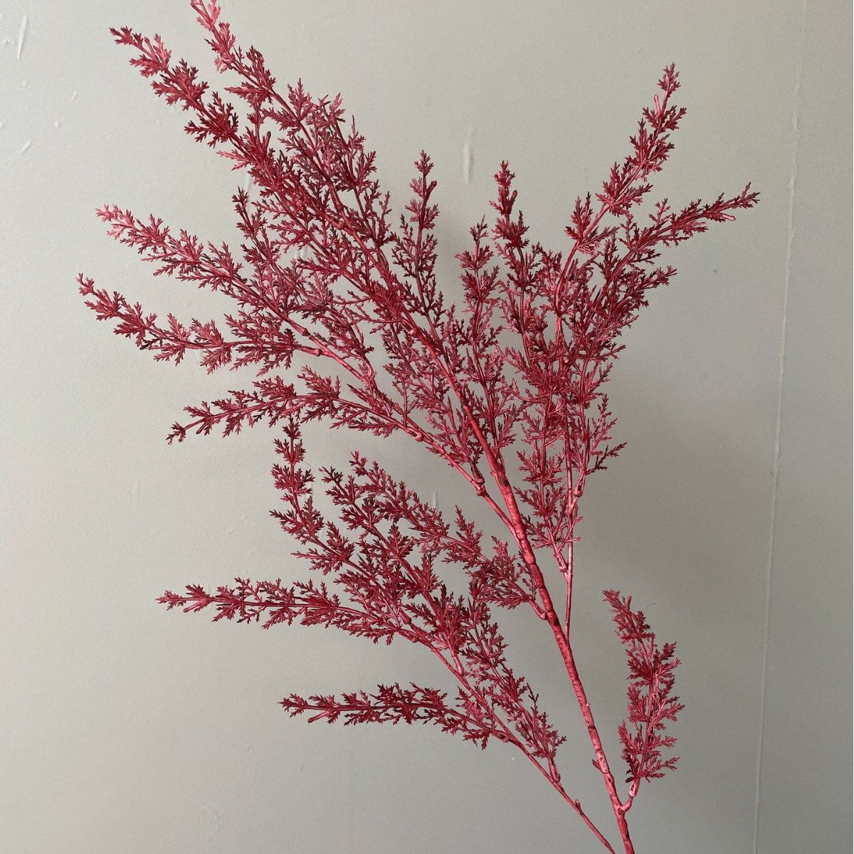 Torre de pino rojo oscuro