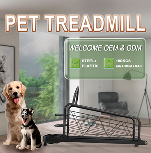 Alat Olahraga di Rumah dengan Layar LED Elektrik Nirkabel Pengukur Detak Jantung & Kalori Produk Hewan Peliharaan Treadmill Anjing Peralatan Latihan - Product Image 4