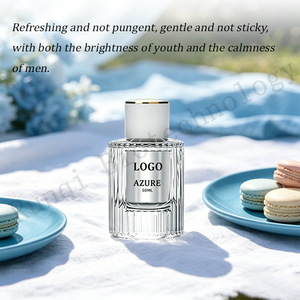 Eau de Parfum pour Homme OEM Charm <span class=keywords><strong>Blue</strong></span> & Azure, Cologne en Vaporisateur, Parfum Floral et Boisé Frais de Luxe, Longue Durée 24 Heures, Tendance - Product Image 3