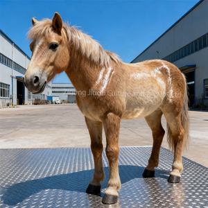 Realistische anima tro nische Pferdes kulptur aus Stahl für den Vergnügung spark und das Einkaufs zentrum im Innen-und Außenbereich - Product Image 3