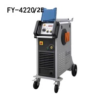 Machine à souder MIG MAG CO2 à impulsions monophasée industrielle 220V 380V 210A-250A avec protection gazeuse, soudeuse GMAW pour garage