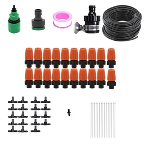 Giardino Serra <span class=keywords><strong>Irrigazione</strong></span> a goccia Kit 15m del pvc <span class=keywords><strong>tubo</strong></span> morbido <span class=keywords><strong>Con</strong></span> 20 Gocciolatore Regolabile - Product Image 6