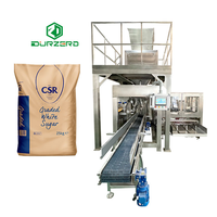 Meilleur prix, machine de remplissage de sacs de 25 kg, remplisseuse de sacs à ouverture libre pour le sucre, machine d'emballage de sucre blanc