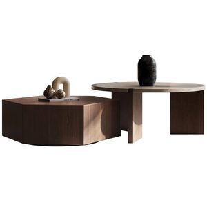 Side <strong>Table</strong> Simple Shaped Living Room Terrazzo <strong>Walnut</strong> <strong>Coffee</strong> <strong>Table</strong> Nordic Style Natural Customize Modern Luxury <strong>Coffee</strong> <strong>Table</strong> Wood - Product Image 3