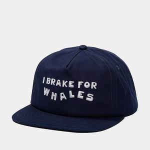 Gorra de Béisbol Snapback de 5 Paneles, Sin Estructura, Azul Oscuro, de Algodón, con Bordado Personalizado con Logotipo OEM, Estilo Simple y Práctico, con Visera Plana - Product Image 4