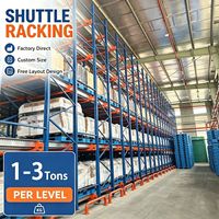 Sistema de Almacenamiento de Palés Inteligente para Almacenes de Carga Pesada con Sistema de Racks de Alta Utilización del Espacio
