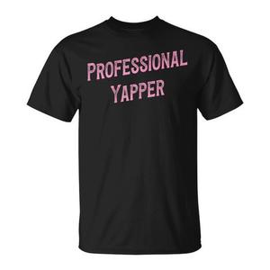 T-Shirt da Donna Professionale con Scritta 'Yapper Loud Sarcastic Talkative' - Magliette Promozionali Premium - Product Image 1