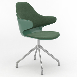 Café Restaurante Patio Silla Respaldo alto Metal Restaurante Muebles Base moderna Restaurante Silla - Product Image 1