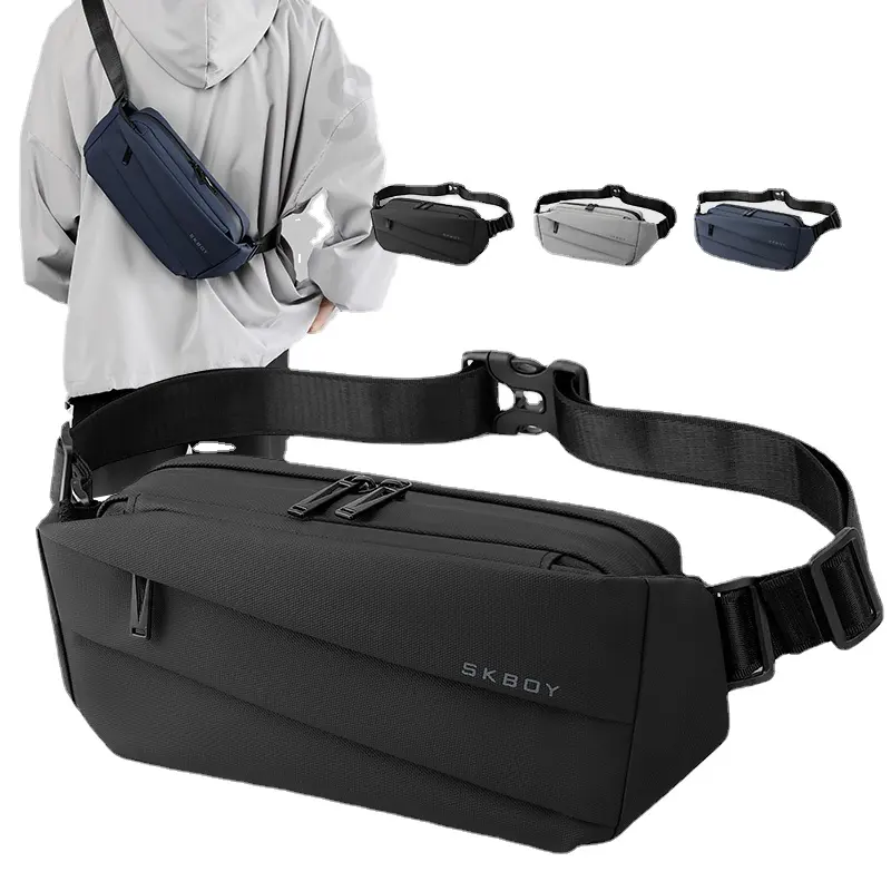 Bolsa de cintura para homens, bolsa esportiva de viagem com logotipo personalizado para corrida e academia, novidade em alta qualidade