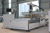 Máquina CNC Router para Trabajar Madera M-shine Supply 1325 ATC con Motor de Husillo de 9.0KW y Engranaje para Fabricación de Puertas, Muebles de Cocina y Gabinetes