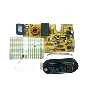 Placa de circuito universal para cocina de inducción, placa base de reparación de alta potencia con panel de control y disipador de calor para estufa eléctrica - Product Image 1