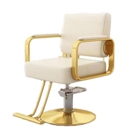 Fauteuil de Salon Haut de Gamme Réglable et Multifonctionnel en Cuir Synthétique, Spécial Massage et Coiffure pour Hôtels – Meilleure Vente