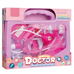 Venta caliente juego de simulación Doctor <span class=keywords><strong>enfermera</strong></span> <span class=keywords><strong>juguete</strong></span> conjunto maleta portátil Kit médico niños Juego de rol educativo juguetes clásicos - Product Image 2