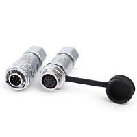WEIPU IP67 Accessoires de connecteur d'aviation étanches SF810B/P2 3 4 6 8 et SF811B/S2 3 4 6 8 Prise d'aviation