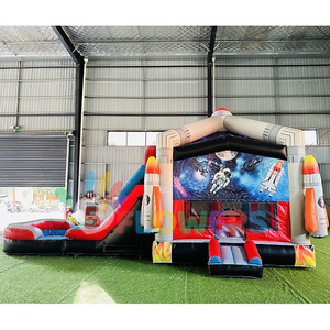 Không gian chủ đề thư bị trả lại nhà <span class=keywords><strong>Inflatable</strong></span> Jumper lớn lâu đài <span class=keywords><strong>bouncy</strong></span> <span class=keywords><strong>Inflatable</strong></span> Bouncer với <span class=keywords><strong>Slide</strong></span> - Product Image 1