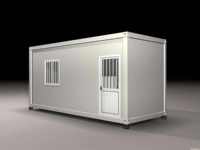 Maison mobile modulaire à assemblage rapide, multifonctionnelle, robuste, résistante au vent, sûre, durable, conteneur plat préfabriqué