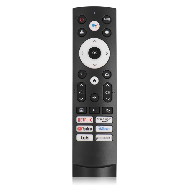ERF3M90H IR Replaced Remote Control Fit for Hisense Google/Android TV 50A6H 55A6H 65A6H 75A6H 50U6H 55U6H (No Voice Function)