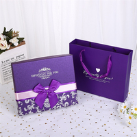 Boîtes à bonbons et chocolats carrées rigides personnalisées haut de gamme avec séparateurs et poignée pour couvercle rabattable, présentoir cadeau Ramadan