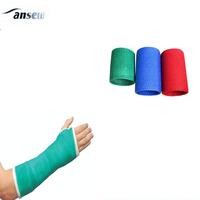 Bandages orthopédiques en fibre de verre respectueuxs de la peau, jetables, certifiés CE ANSEN, pour le soutien des fractures