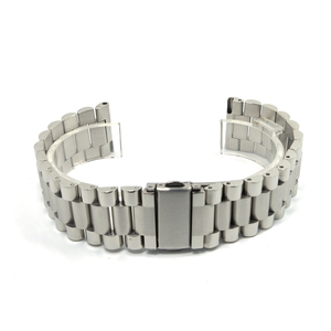 Cinturino per <span class=keywords><strong>Smartwatch</strong></span> in Acciaio Inossidabile a 3 Perle, 20-22mm, Alta Qualità, Regolabile, Sgancio Rapido - Product Image 1