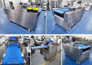 Machine automatique commerciale pour la fabrication de croissants, machine à garnir les croissants, machine à faire des croissants, machine à croissants automatique pour boulangerie - Product Image 3