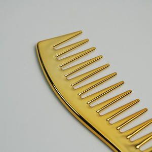 Suministros de peluquero Extensión Accesorios de peluquería Cuidado del cabello Cepillo de pelo húmedo Peine de doble diente - Product Image 4