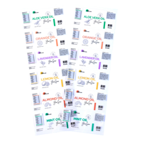 Étiquettes personnalisées pour flacons cosmétiques, étiquettes imperméables pour produits de maquillage, emballages pour produits de soin de la peau, beauté et soins personnels