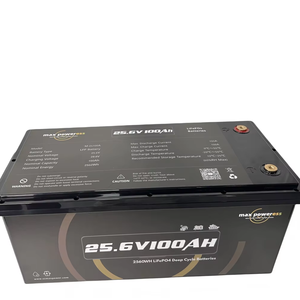 แบตเตอรี่น้ำหนักเบา LiFePO4เป็นมิตรกับสิ่งแวดล้อมสูงสุด24โวลต์100Ah ความจุสูงสำหรับ EV RV และการใช้งาน - Product Image 6