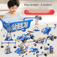 Compatible con 9686, Juego de Bloques de Construcción STEM para Programación, Robot Educativo de Ciencia, Control Remoto, Plástico, Eléctrico, para Niños