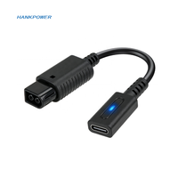 Câble de type C pour adaptateur de charge rapide NGC USB C PD 45W pour Nintendo GameCube 12cm