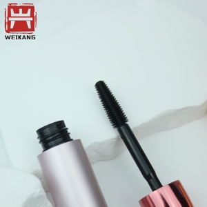 Emballage de tube de mascara en aluminium et plastique, flacon de mascara en aluminium rechargeable avec brosse - Product Image 5