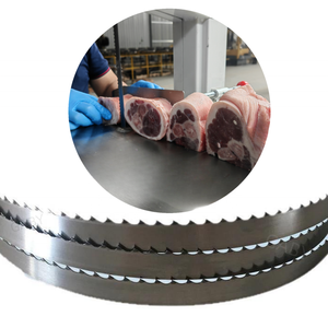 Lama per sega a nastro da macellaio per taglio di carne e ossa da 1650mm - Product Image 1