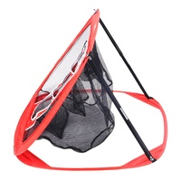 Prix usine Pliable Golf Chipping Pratique Net Aides À La Formation Multicolore Portable Pop Up Golf Practice Net Pour L'arrière-cour