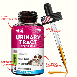 Gotas de Arándano 100% Naturales para Perros y Gatos, para Cálculos <span class=keywords><strong>Renales</strong></span>, Tracto Urinario, Sistema Inmunológico, Extracto Herbal, Cuidado de la Salud y Suplementos para Mascotas - Product Image 2