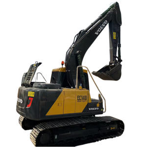 Excavatrice VOLVO EC140 d'occasion en bon état, excavatrice de chantier Volvo EC140 à vendre PC130-7 SY135C DX140 312D - Product Image 1