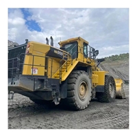 Kualitas tinggi kedatangan baru Komatsu roda WA900-3E0 mesin konstruksi backis Backhoe Crawler Loader untuk dijual