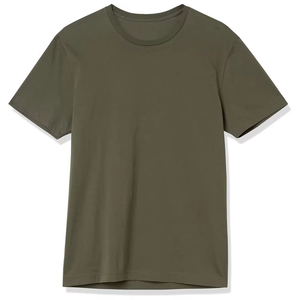 Venta al por mayor de impresión personalizada 200 Gsm 250 Gsm 260gsm de gran tamaño/Slim Fit algodón/poliéster en blanco Unisex cuello redondo Camiseta - Product Image 5