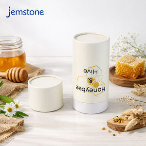 Emballage de boîte cylindrique en carton kraft pour bouteille d'huile de thé en vrac avec logo personnalisé, écologique, de qualité alimentaire, tube en papier pour pot de miel - Product Image 6