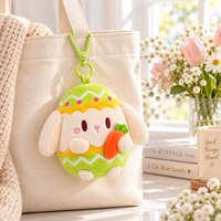Promotion Festive : Porte-clés Peluche Personnalisé Lapin Kawaii Dessin Animé 10cm 15cm 20cm, Breloque de Sac, Porte-clés Lapin