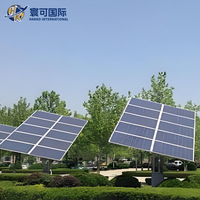 Traqueur solaire intelligent à double moteur avec capacité de suivi du soleil tout au long de la journée pour les centrales électriques, système de suivi à double axe