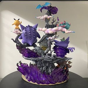 Juguetes Pokémon con Envío Negociable, Figura de Acción de Anime de 28 cm, Estatua de PVC, Gengar, Haunter, Figura Grande GK, Modelo de Juguete - Product Image 5