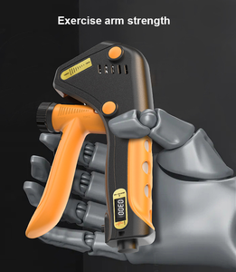 CZFIT Adjustable Orange Forearm Hand Grip Strengthener Hand Exerciser for Women Men <b>Strength</b> <b>Training</b> Arms PP Material - Product Image 4