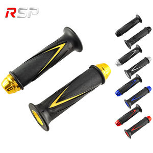 Manopole per Manubrio <span class=keywords><strong>Moto</strong></span> RSP in Lega di Alluminio, Gomma Morbida Antiscivolo, Comfort per Lato Sinistro 22mm, per Scooter e <span class=keywords><strong>Moto</strong></span> Stradali - Product Image 4