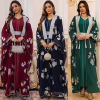 Nouvelles robes Jalabiya, Abaya égyptienne, Burqa, modèles pour femmes, Dubai, perles, Abaya pour femmes, robe musulmane