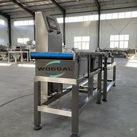 Voedingsmiddelenindustrie Fruit & Groente Weegsorteermachine met Hoge Efficiëntie en 304 RVS
