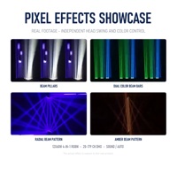 Barre de lumière LED mobile 12x60W RGBW à 12 têtes, barre de faisceau pixel, éclairage de scène, effet Wash Beam, DMX512, lumière de bar DJ pour club