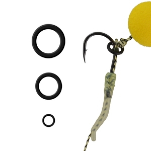 Anneaux d'appâts pour la pêche à la carpe pour plates-formes <span class=keywords><strong>de</strong></span> cheveux Pop Ups Boilie Hookbait Hair Rig Ring <span class=keywords><strong>Method</strong></span> <span class=keywords><strong>Feeder</strong></span> Carp Fishing Accessories - Product Image 2