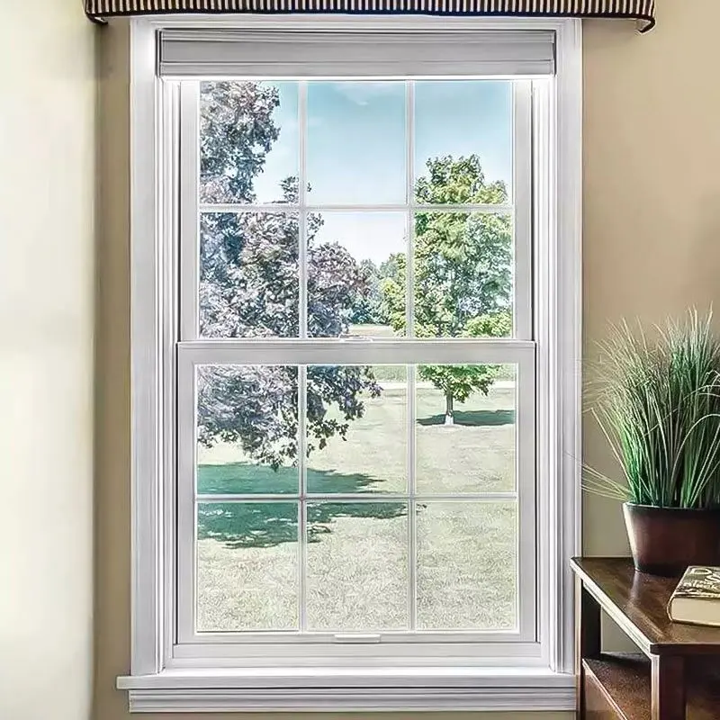 Алюминиевое боковое подвесное окно Alucasa, двойное подвесное окно, ударопрочное верхнее подвесное Вентиляционное стекло