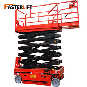 Lift Gunting Udara Kecil Model FL 6-16m Hidrolik Elektrik Kapasitas 130KG Tinggi Maksimum 20m - Product Image 6